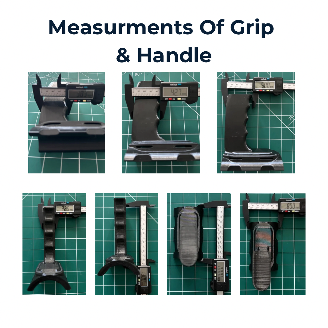 Dog Groomer’s Grip – 3D Printed Dryer Handle for Blaster Hose | Ergonomic Comfort
