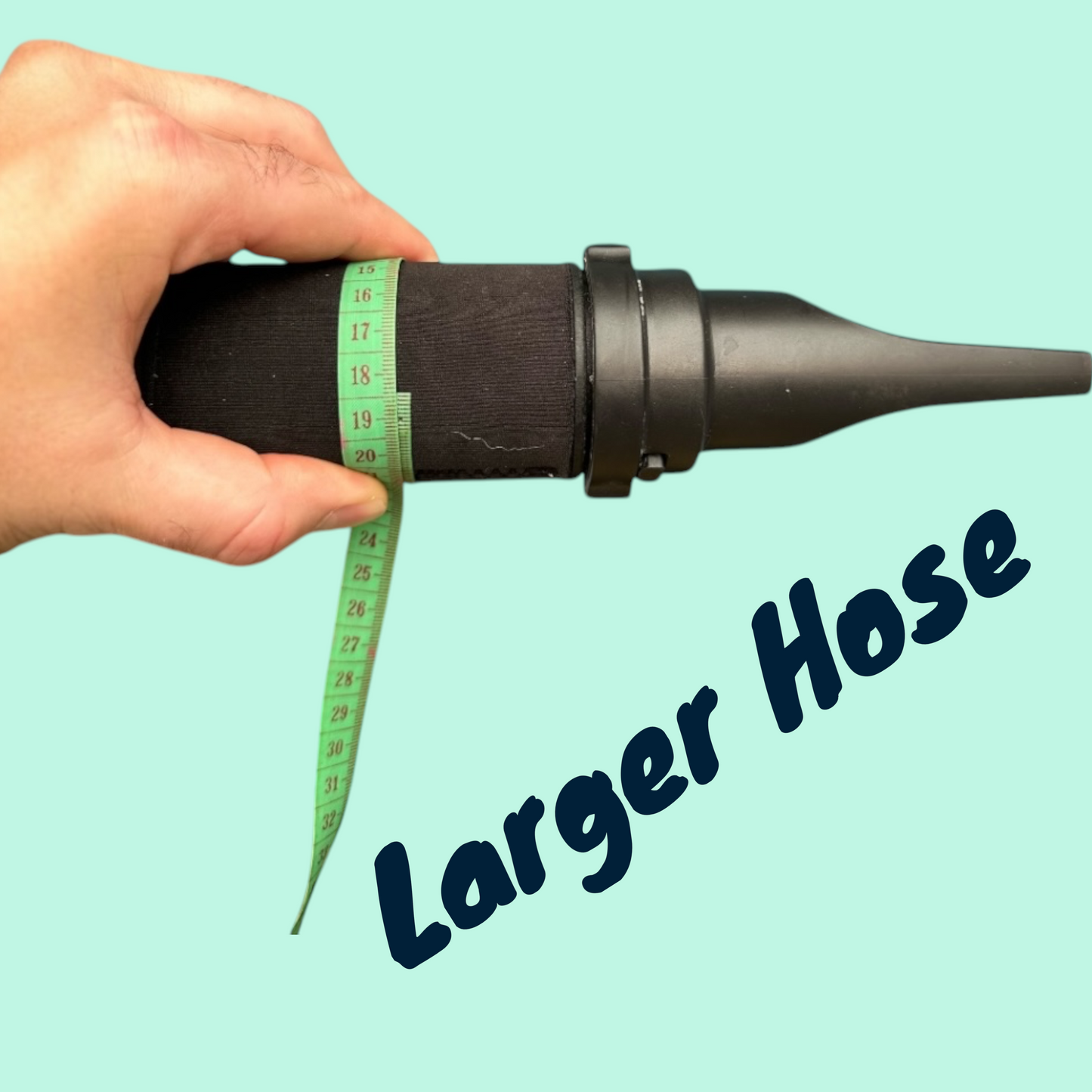 Dog Groomer’s Grip – 3D Printed Dryer Handle for Blaster Hose | Ergonomic Comfort