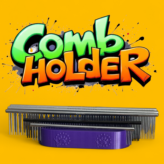 Dog Grooming Comb Holder – 5 Slot Brush Comb Organiser