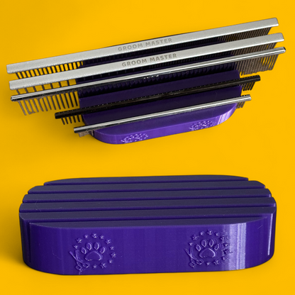 Dog Grooming Comb Holder – 5 Slot Brush Comb Organiser